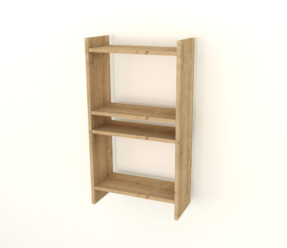 Bibliotecă Pera - Sapphire, Nuc, 52x22x90 cm