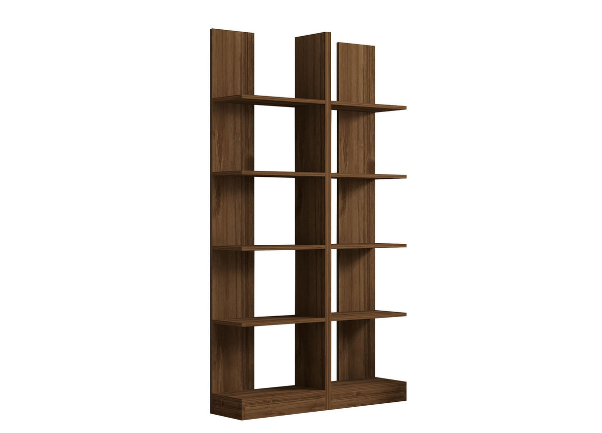 Bibliotecă İkiz, Diverse culori, Diverse dimensiuni - Nuc - 100x26x187 cm | SKU: 835PUQ3655 | Bibliotecă İkiz, varianta Nuc - 100x26x187 cm, produs pentru amenajarea locuinței, disponibil online în România la CasaMob