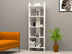 Bibliotecă Virba, Alb, 52.4x22.6x149 cm, SKU 835PUQ3681, imagine 1