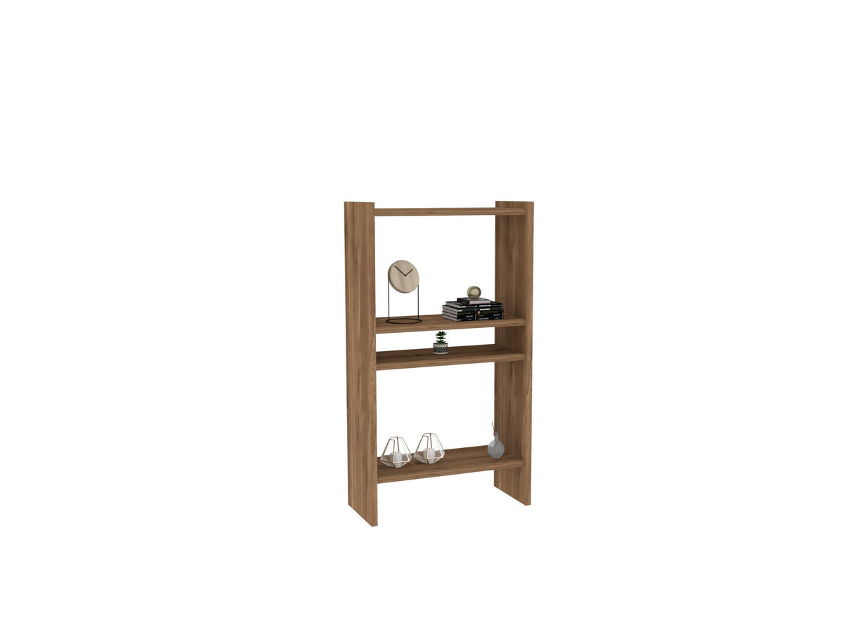 Bibliotecă Pera, Diverse culori, 52x22x90 cm - Nuc | SKU: 835PUQ3691 | Bibliotecă Pera, 52x22x90 cm, varianta Nuc, produs pentru amenajarea locuinței, disponibil online în România la CasaMob