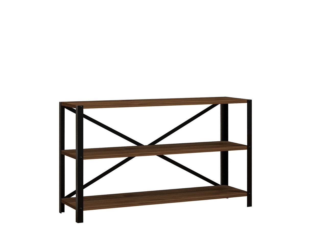 Bibliotecă Derby, Diverse culori, 103x30x60 cm - Nuc | SKU: 835PUQ3692 | Bibliotecă Derby, 103x30x60 cm, varianta Nuc, produs pentru amenajarea locuinței, disponibil online în România la CasaMob