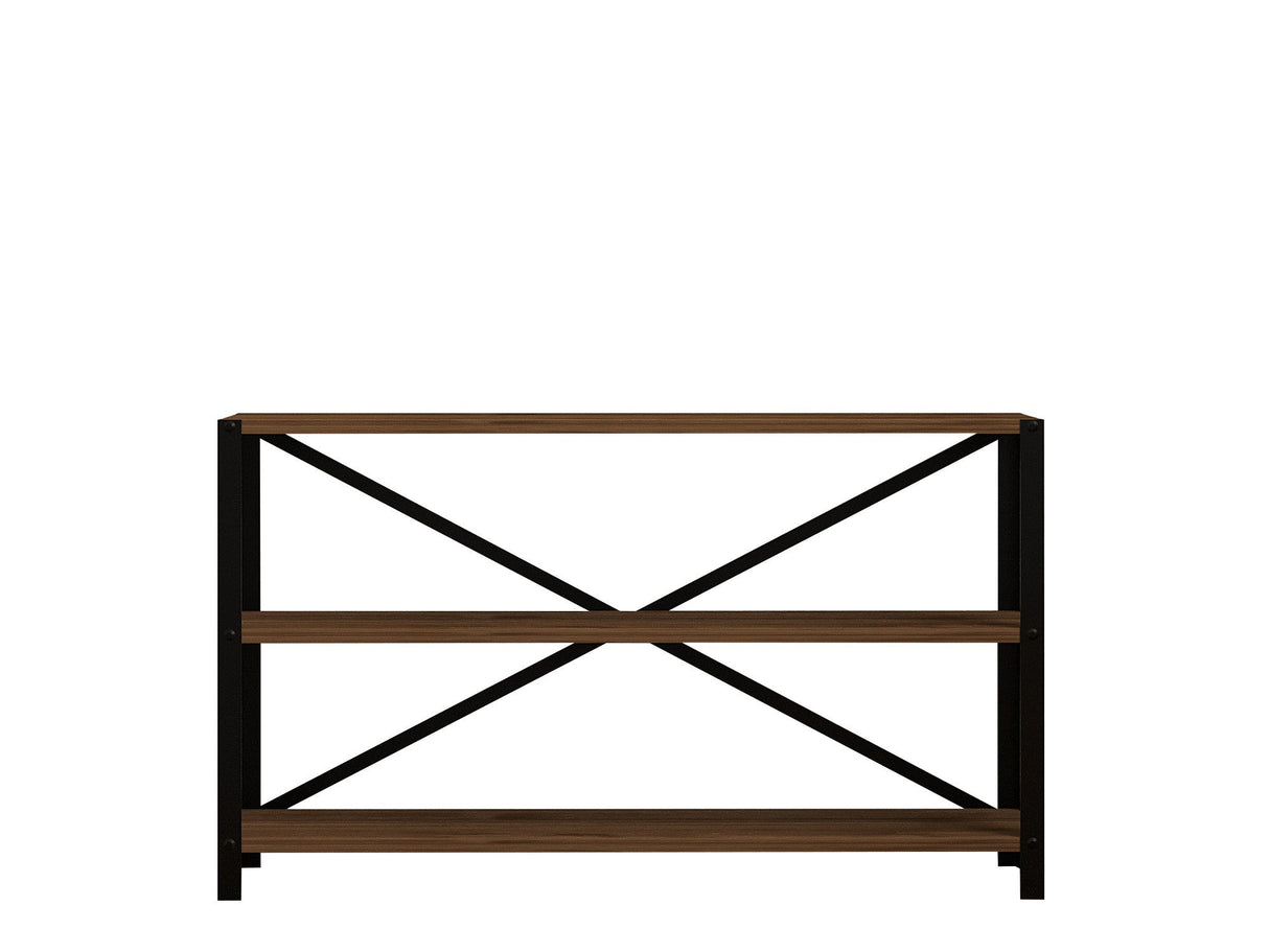 Bibliotecă Derby, Diverse culori, 103x30x60 cm - Nuc | SKU: 835PUQ3692 | Bibliotecă Derby, 103x30x60 cm, varianta Nuc, produs pentru amenajarea locuinței, disponibil online în România la CasaMob