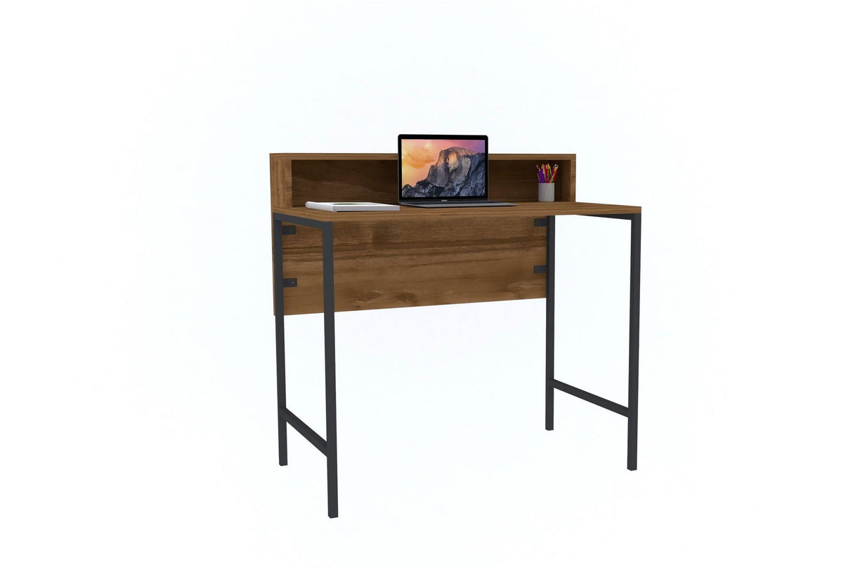 Birou Uso, Diverse culori, 90x50x75 cm - Nuc - Negru | SKU: 835PUQ3802 | Birou Uso, 90x50x75 cm, varianta Nuc - Negru, produs pentru amenajarea locuinței, disponibil online în România la CasaMob
