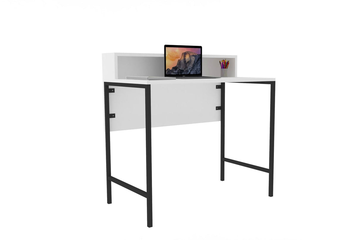 Birou Uso, Diverse culori, 90x50x75 cm - Alb - Negru | SKU: 835PUQ3803 | Birou Uso, 90x50x75 cm, varianta Alb - Negru, produs pentru amenajarea locuinței, disponibil online în România la CasaMob