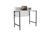 Birou Uso, Diverse culori, 90x50x75 cm - Alb - Negru | SKU: 835PUQ3803 | Birou Uso, 90x50x75 cm, varianta Alb - Negru, produs pentru amenajarea locuinței, disponibil online în România la CasaMob