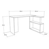 Birou Cayko, Diverse culori, 130x50x74 cm - Pin atlantic | SKU: 835PUQ3823 | Birou Cayko, 130x50x74 cm, varianta Pin atlantic, produs pentru amenajarea locuinței, disponibil online în România la CasaMob