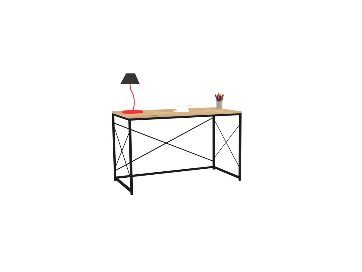 Birou Work, Diverse culori, 121x60x72 cm - Sapphire - Negru | SKU: 835PUQ3833 | Birou Work, 121x60x72 cm, varianta Sapphire - Negru, produs pentru amenajarea locuinței, disponibil online în România la CasaMob