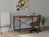 Birou Work, Diverse culori, 121x60x72 cm - Nuc - Negru | SKU: 835PUQ3834 | Birou Work, 121x60x72 cm, varianta Nuc - Negru, produs pentru amenajarea locuinței, disponibil online în România la CasaMob