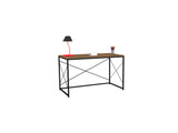 Birou Work, Diverse culori, 121x60x72 cm - Nuc - Negru | SKU: 835PUQ3834 | Birou Work, 121x60x72 cm, varianta Nuc - Negru, produs pentru amenajarea locuinței, disponibil online în România la CasaMob