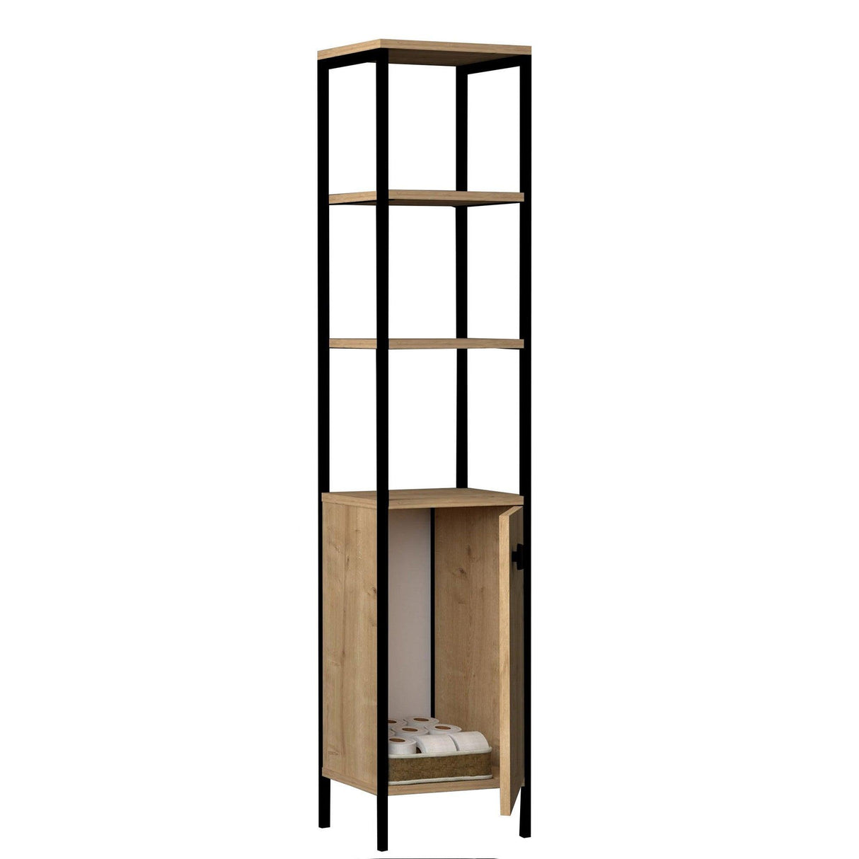 Dulap de baie Gerda, Safir, 162x38x34 cm