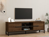 Comodă TV Mono, Diverse culori, 160x40x50 cm - Nuc | SKU: 835PUQ4495 | Comodă TV Mono, 160x40x50 cm, varianta Nuc, produs pentru amenajarea locuinței, disponibil online în România la CasaMob