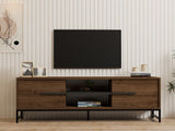 Comodă TV Mono, Diverse culori, 160x40x50 cm - Nuc | SKU: 835PUQ4495 | Comodă TV Mono, 160x40x50 cm, varianta Nuc, produs pentru amenajarea locuinței, disponibil online în România la CasaMob