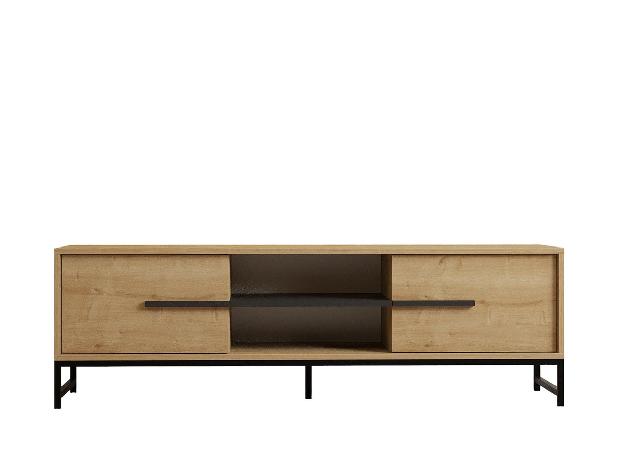 Comodă TV Mono, Diverse culori, 160x40x50 cm - Stejar safir | SKU: 835PUQ4496 | Comodă TV Mono, 160x40x50 cm, varianta Stejar safir, produs pentru amenajarea locuinței, disponibil online în România la CasaMob