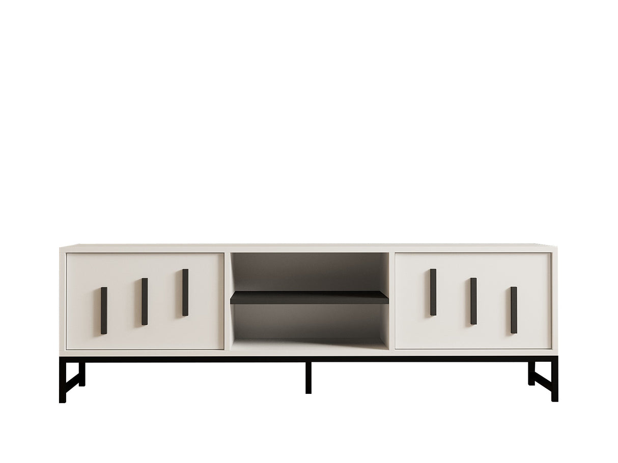 Comodă TV Shape, Diverse culori, 160x40x50 cm - Alb | SKU: 835PUQ4497 | Comodă TV Shape, 160x40x50 cm, varianta Alb, produs pentru amenajarea locuinței, disponibil online în România la CasaMob