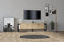 Sapphire | SKU: 835PUQ4504 | Comodă TV Ahu, 160x25x50 cm, varianta Sapphire, produs pentru amenajarea locuinței, disponibil online în România la CasaMob