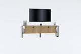Comodă TV Ahu, Diverse culori, 160x25x50 cm - Sapphire | SKU: 835PUQ4504 | Comodă TV Ahu, 160x25x50 cm, varianta Sapphire, produs pentru amenajarea locuinței, disponibil online în România la CasaMob