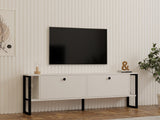 Comodă TV Ahu, Diverse culori, 160x25x50 cm - Alb | SKU: 835PUQ4505 | Comodă TV Ahu, 160x25x50 cm, varianta Alb, produs pentru amenajarea locuinței, disponibil online în România la CasaMob
