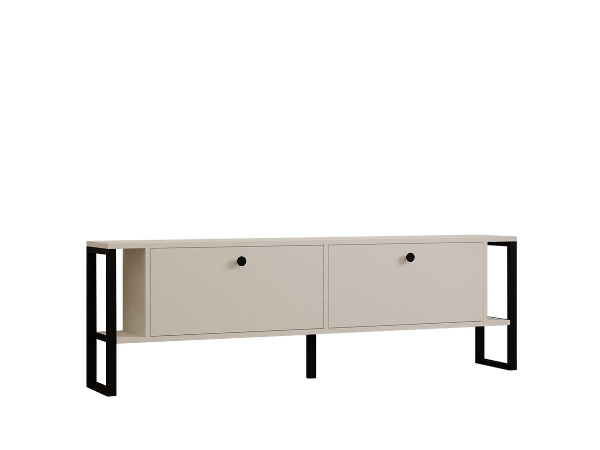 Comodă TV Ahu, Diverse culori, 160x25x50 cm - Alb | SKU: 835PUQ4505 | Comodă TV Ahu, 160x25x50 cm, varianta Alb, produs pentru amenajarea locuinței, disponibil online în România la CasaMob