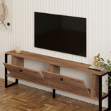 Comodă TV Ahu, Diverse culori, 160x25x50 cm - Pin atlantic | SKU: 835PUQ4519 | Comodă TV Ahu, 160x25x50 cm, varianta Pin atlantic, produs pentru amenajarea locuinței, disponibil online în România la CasaMob
