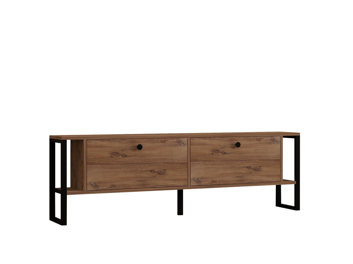 Comodă TV Ahu, Diverse culori, 160x25x50 cm - Pin atlantic | SKU: 835PUQ4519 | Comodă TV Ahu, 160x25x50 cm, varianta Pin atlantic, produs pentru amenajarea locuinței, disponibil online în România la CasaMob