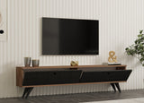 Comodă TV Alberi, Diverse culori, 160x25x35 cm - Pin atlantic - Antracite | SKU: 835PUQ4520 | Comodă TV Alberi, 160x25x35 cm, varianta Pin atlantic - Antracite, produs pentru amenajarea locuinței, disponibil online în România la CasaMob