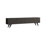 Comodă TV Paris, Diverse culori, 160x25x40 cm - Antracit | SKU: 835PUQ4532 | Comodă TV Paris, 160x25x40 cm, varianta Antracit, produs pentru amenajarea locuinței, disponibil online în România la CasaMob
