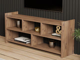 Comodă TV Pera, Diverse culori, 118x28x55 cm - Pin atlantic | SKU: 835PUQ4534 | Comodă TV Pera, 118x28x55 cm, varianta Pin atlantic, produs pentru amenajarea locuinței, disponibil online în România la CasaMob