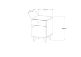 Noptieră Pila, Diverse culori, Diverse dimensiuni - Nuc - 40x44x60 cm | SKU: 835PUQ5036 | Noptieră Pila, varianta Nuc - 40x44x60 cm, produs pentru amenajarea locuinței, disponibil online în România la CasaMob