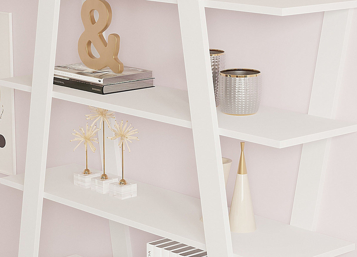 Bibliotecă Conde, Diverse culori, 120x25x150 cm - Alb | SKU: 835PUQ5310 | Bibliotecă Conde, 120x25x150 cm, varianta Alb, produs pentru amenajarea locuinței, disponibil online în România la CasaMob