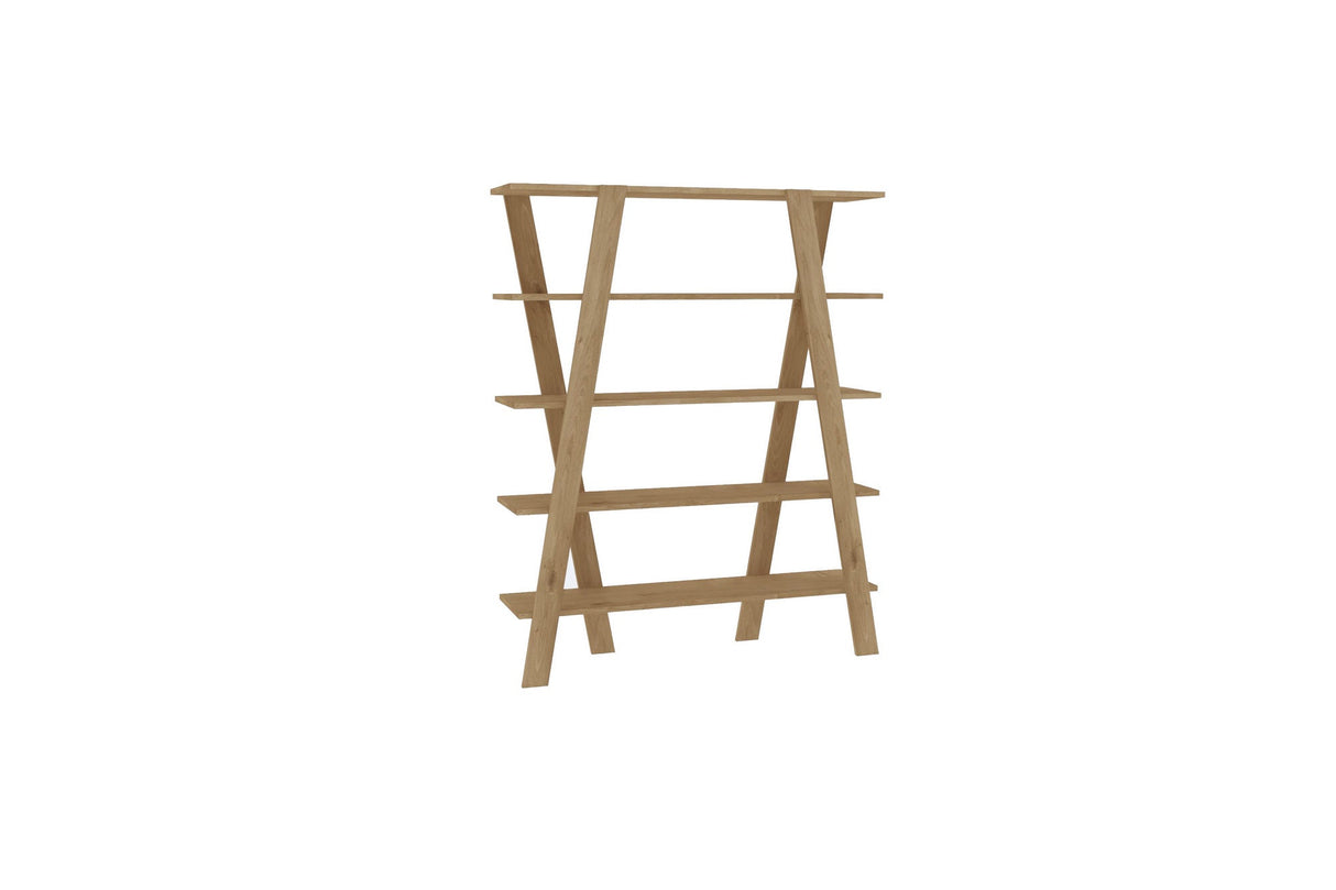 Bibliotecă Conde, Diverse culori, 120x25x150 cm - Stejar safir | SKU: 835PUQ5311 | Bibliotecă Conde, 120x25x150 cm, varianta Stejar safir, produs pentru amenajarea locuinței, disponibil online în România la CasaMob