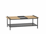Măsuță de cafea Mata, Diverse culori, Diverse dimensiuni - Nuc - Negru - 120x56x45 cm | SKU: 835PUQ6212 | Măsuță de cafea Mata, varianta Nuc - Negru - 120x56x45 cm, produs pentru amenajarea locuinței, disponibil online în România la CasaMob