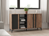 Set mobilă pentru sufragerie Laçin, Atlantic - Antracit, 180x40x50 cm