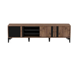 Set mobilă pentru sufragerie Laçin, Atlantic - Antracit, 180x40x50 cm