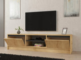 Set mobilă pentru sufragerie Suna, Sapphire - Stejar - Antracit, 180x40x45 cm