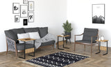 Set 3 măsuțe de cafea Sali, Diverse culori, 40x40x55 cm - Negru - Oud | SKU: 835PUQ6249 | Set 3 măsuțe de cafea Sali, 40x40x55 cm, varianta Negru - Oud, produs pentru amenajarea locuinței, disponibil online în România la CasaMob