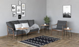 Set 3 măsuțe de cafea Mali, Diverse culori, Diverse dimensiuni - Negru - Pin atlantic - 40x40x55 cm | SKU: 835PUQ6254 | Set 3 măsuțe de cafea Mali, varianta Negru - Pin atlantic - 40x40x55 cm, produs pentru amenajarea locuinței, disponibil online în România la CasaMob