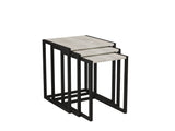 Set 3 măsuțe de cafea Tali, Diverse culori, 44x45x52 cm - Negru - Cyrstal | SKU: 835PUQ6260 | Set 3 măsuțe de cafea Tali, 44x45x52 cm, varianta Negru - Cyrstal, produs pentru amenajarea locuinței, disponibil online în România la CasaMob