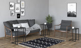 Set 3 măsuțe de cafea Stoli, Diverse culori, 40x40x62 cm - Negru - Antracit | SKU: 835PUQ6263 | Set 3 măsuțe de cafea Stoli, 40x40x62 cm, varianta Negru - Antracit, produs pentru amenajarea locuinței, disponibil online în România la CasaMob