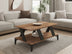 Antracit - Pin atlantic | SKU: 835PUQ6267 | Măsuță de cafea Tabla, 100x60x40 cm, varianta Antracit - Pin atlantic, produs pentru amenajarea locuinței, disponibil online în România la CasaMob