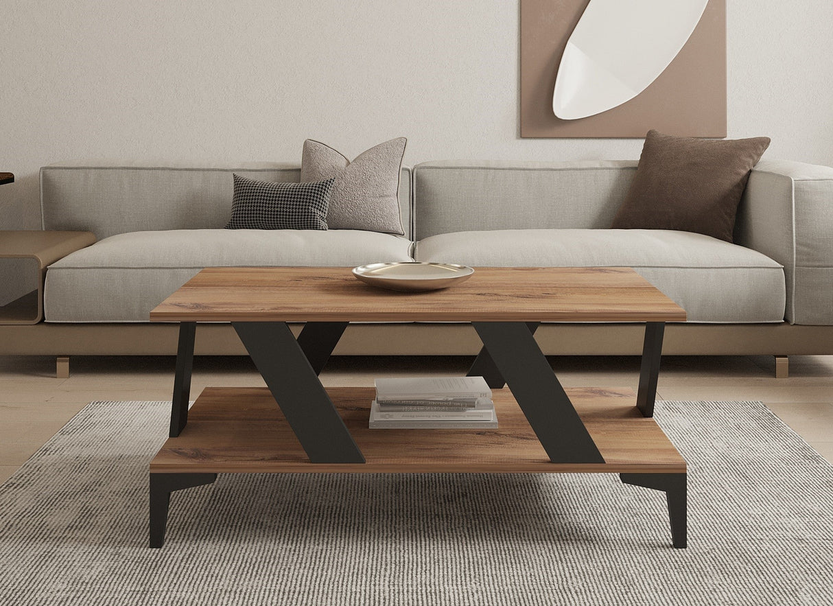 Măsuță de cafea Tabla, Diverse culori, 100x60x40 cm - Antracit - Pin atlantic | SKU: 835PUQ6267 | Măsuță de cafea Tabla, 100x60x40 cm, varianta Antracit - Pin atlantic, produs pentru amenajarea locuinței, disponibil online în România la CasaMob