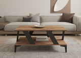 Măsuță de cafea Tabla, Diverse culori, 100x60x40 cm - Antracit - Pin atlantic | SKU: 835PUQ6267 | Măsuță de cafea Tabla, 100x60x40 cm, varianta Antracit - Pin atlantic, produs pentru amenajarea locuinței, disponibil online în România la CasaMob