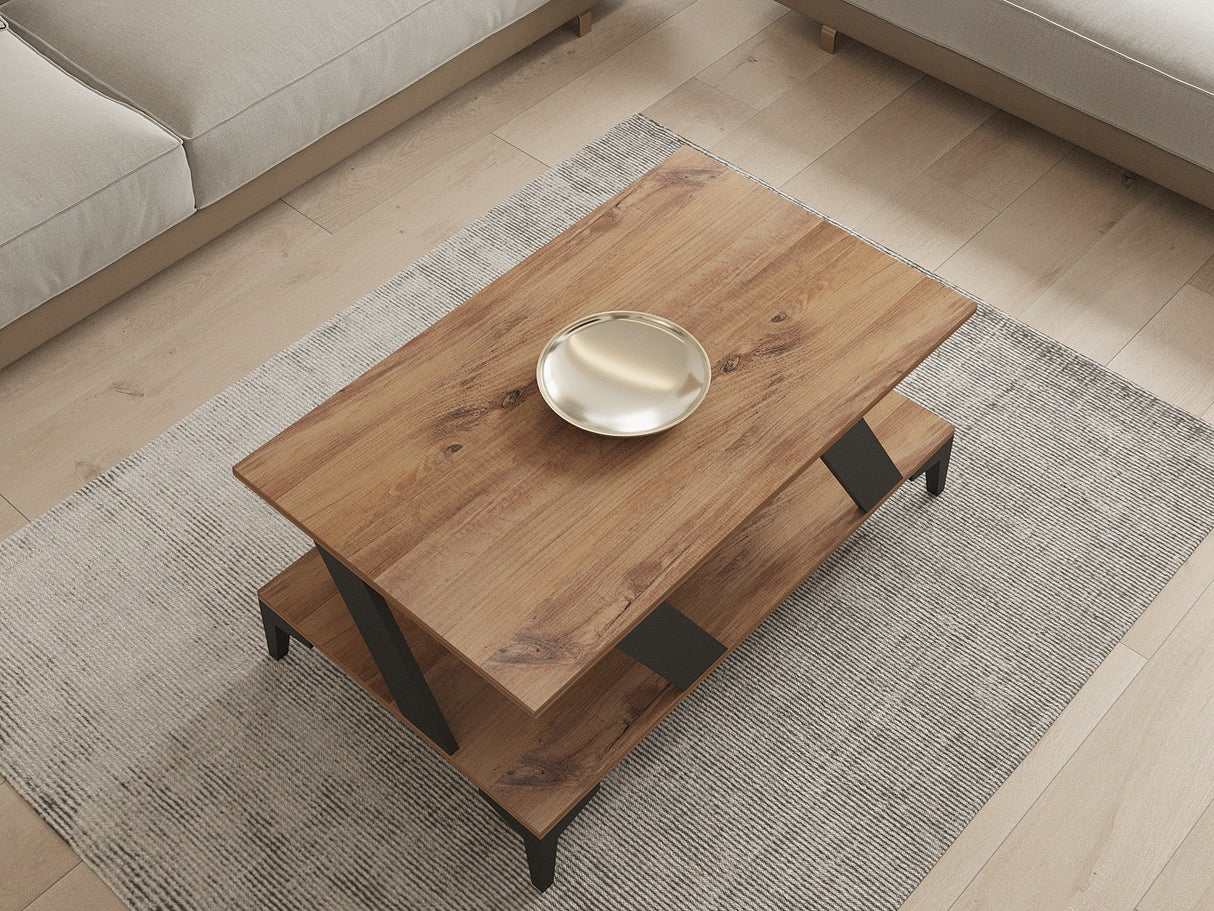 Măsuță de cafea Tabla, Diverse culori, 100x60x40 cm - Antracit - Pin atlantic | SKU: 835PUQ6267 | Măsuță de cafea Tabla, 100x60x40 cm, varianta Antracit - Pin atlantic, produs pentru amenajarea locuinței, disponibil online în România la CasaMob