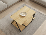Măsuță de cafea Lara, Diverse culori, 94x64x41 cm - Antracit - Stejar safir | SKU: 835PUQ6269 | Măsuță de cafea Lara, 94x64x41 cm, varianta Antracit - Stejar safir, produs pentru amenajarea locuinței, disponibil online în România la CasaMob