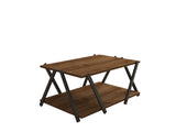 Măsuță de cafea Lara, Diverse culori, 94x64x41 cm - Antracit - Nuc | SKU: 835PUQ6270 | Măsuță de cafea Lara, 94x64x41 cm, varianta Antracit - Nuc, produs pentru amenajarea locuinței, disponibil online în România la CasaMob