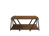 Măsuță de cafea Lara, Diverse culori, 94x64x41 cm - Antracit - Nuc | SKU: 835PUQ6270 | Măsuță de cafea Lara, 94x64x41 cm, varianta Antracit - Nuc, produs pentru amenajarea locuinței, disponibil online în România la CasaMob