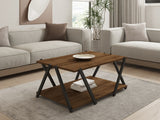 Măsuță de cafea Lara, Diverse culori, 94x64x41 cm - Antracit - Nuc | SKU: 835PUQ6270 | Măsuță de cafea Lara, 94x64x41 cm, varianta Antracit - Nuc, produs pentru amenajarea locuinței, disponibil online în România la CasaMob
