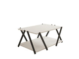 Măsuță de cafea Lara, Diverse culori, 94x64x41 cm - Antracit - Alb | SKU: 835PUQ6271 | Măsuță de cafea Lara, 94x64x41 cm, varianta Antracit - Alb, produs pentru amenajarea locuinței, disponibil online în România la CasaMob
