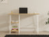 Birou Dobra, Sapphire - Alb, 120x51x74 cm, SKU 835PUQ6272, imagine 2