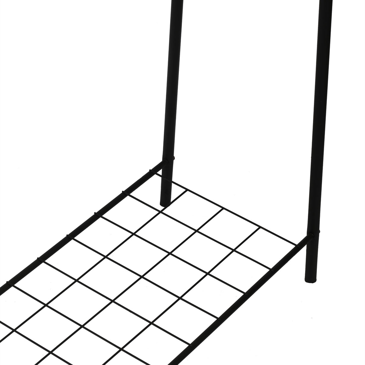Cuier Igor, Negru, Ø19x89 cm