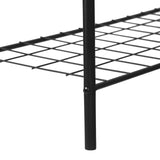 Cuier Riley, Negru, Ø19x89 cm